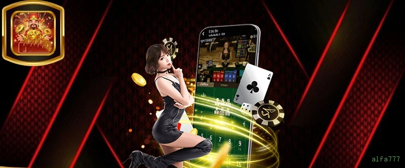 Aplicativo móvel alfa777 para iOS e Android